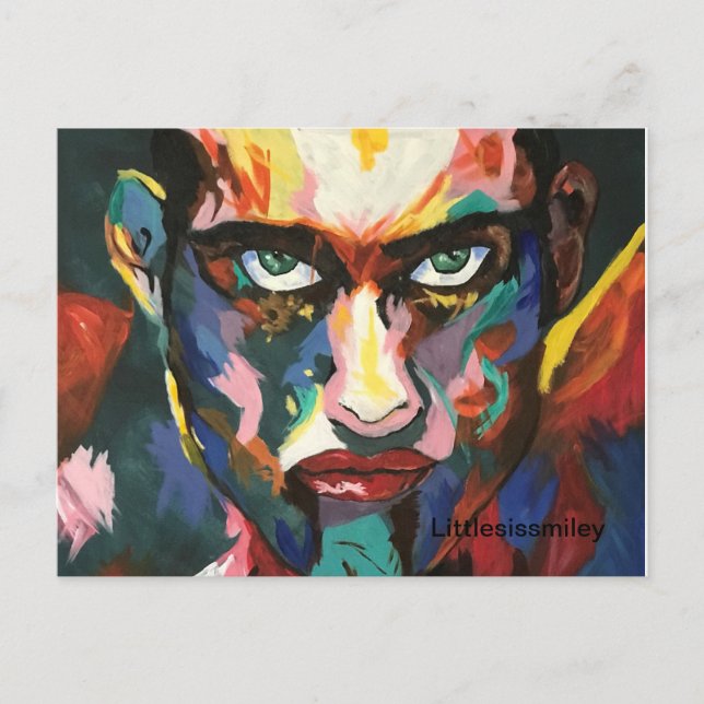 Carte Postale Homme intense (Devant)