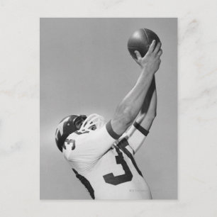 Carte Postale Homme Jouant Au Football