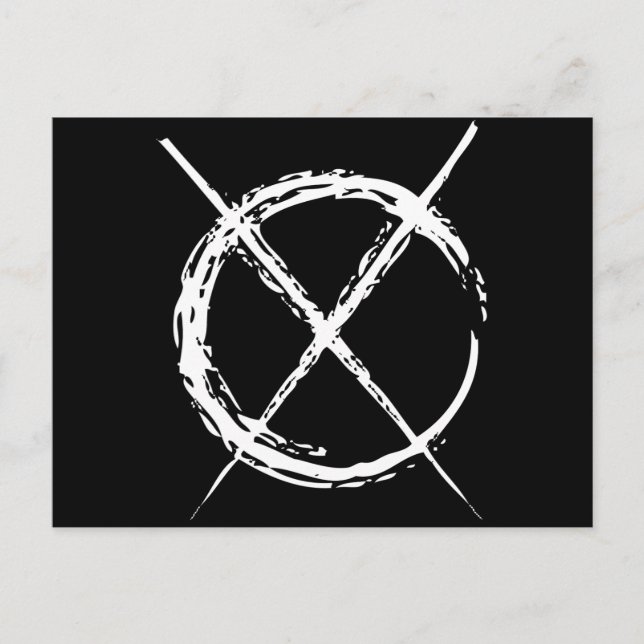 Carte Postale Homme mince (Devant)