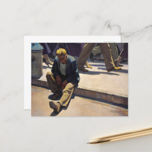 Carte Postale Homme oublié par Maynard Dixon