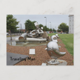 Carte Postale Homme voyageur # 25