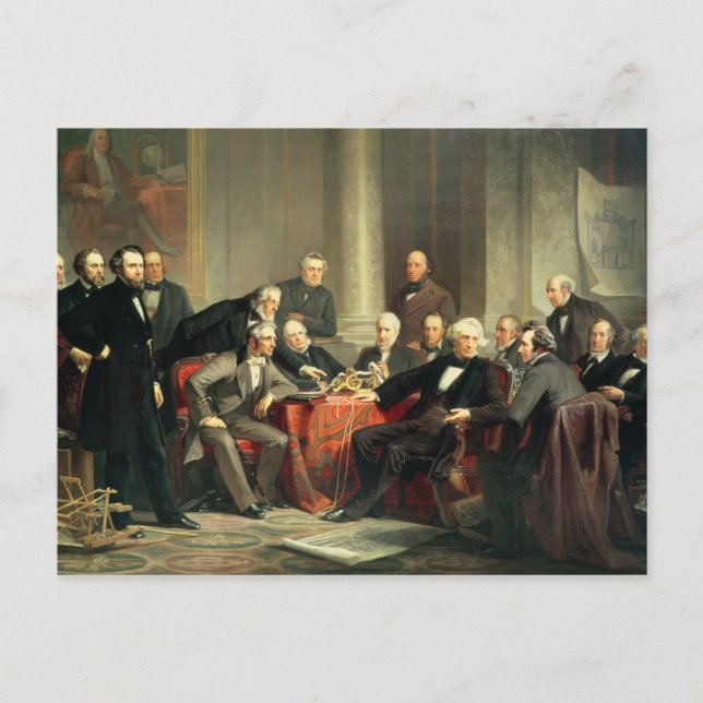 Carte Postale Hommes du progrès (Devant)