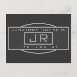 Carte Postale Hommes Sporty Gray Gray & Dark Grays