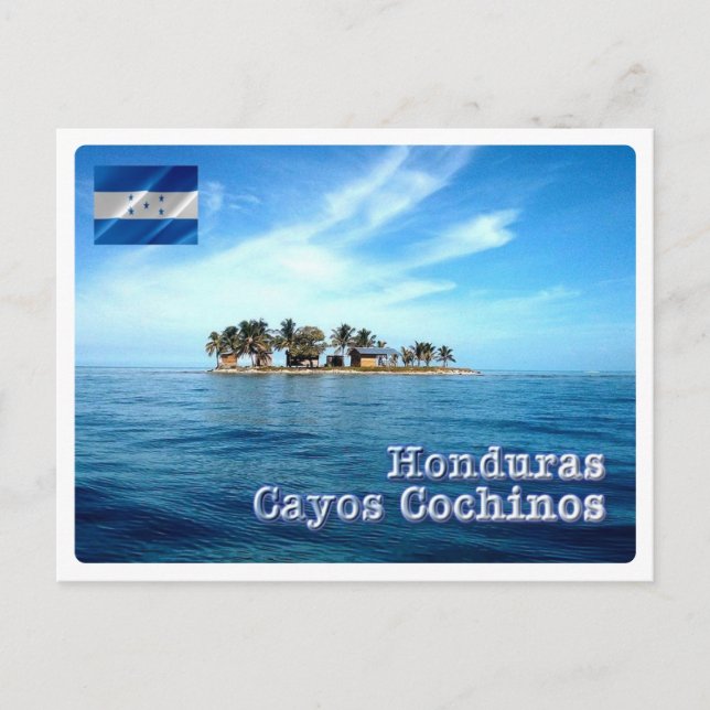 Carte Postale Honduras - Cayos Cochinos - (Devant)