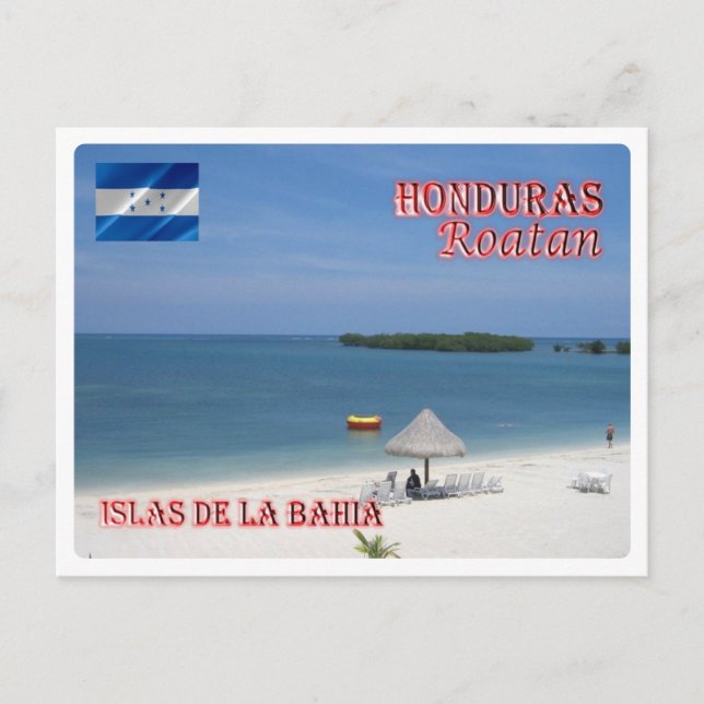 Carte Postale Honduras - Roatan - Islas de la Bahia - (Devant)