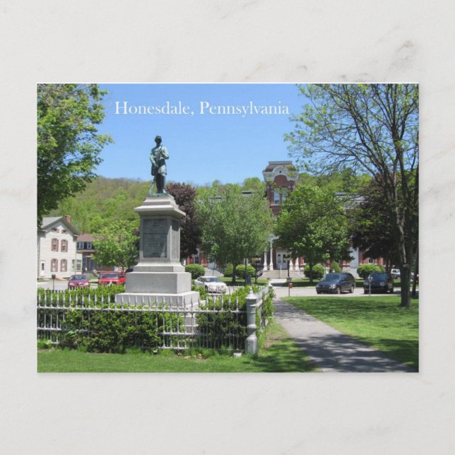 Carte Postale Honesdale, PA (Devant)