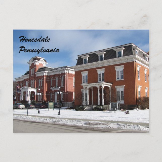 Carte postale Honesdale Pennsylvania (Devant)