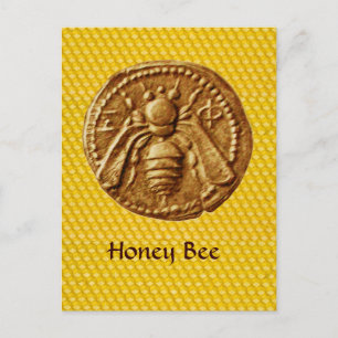 CARTE POSTALE HONEY BEE