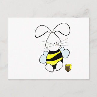 Carte postale Honey Bunny