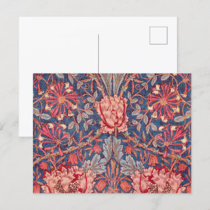 Carte Postale Honeysuckle, Wallpaper de William Morris