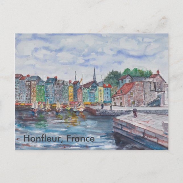 Carte Postale Honfleur, France (Devant)