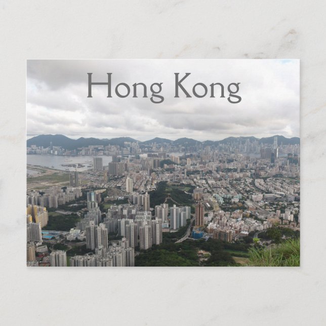 Carte Postale Hong Kong, Chine (Devant)