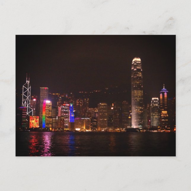 Carte postale Hong Kong Victoria Harbour (Devant)
