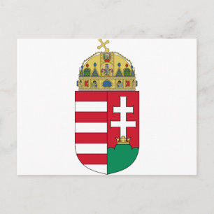 Carte Postale Hongrie Armoiries HU