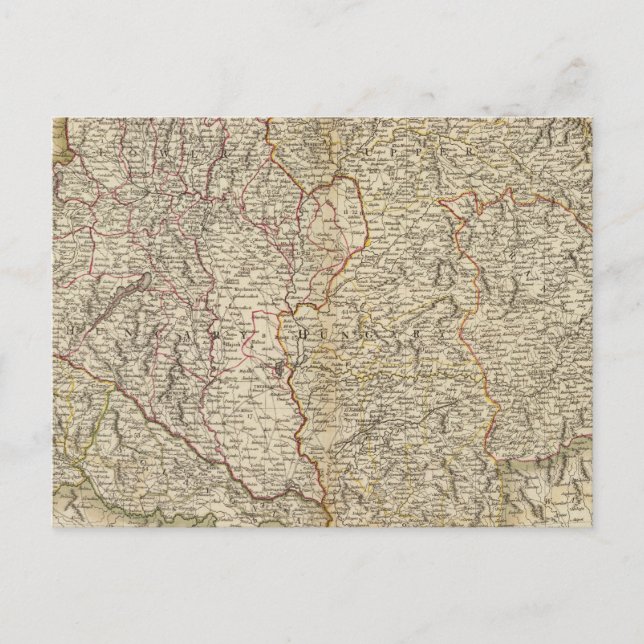 Carte Postale Hongrie, Transylvanie, Croatie (Devant)