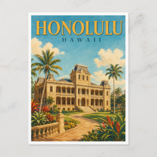Carte Postale Honolulu Hawaï Palais Iolani GeoSaga
