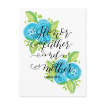 Honorez Votre Père et Mère