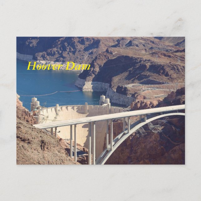Carte postale Hoover Dam (Devant)