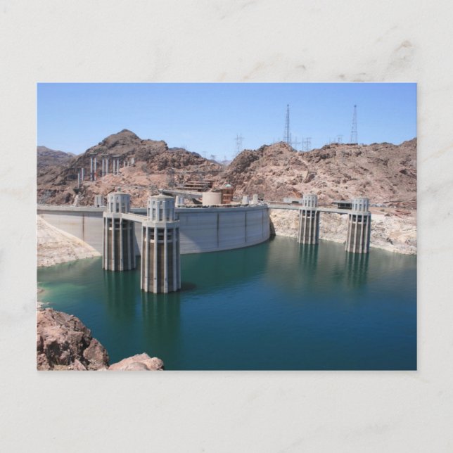 Carte postale Hoover Dam (Devant)