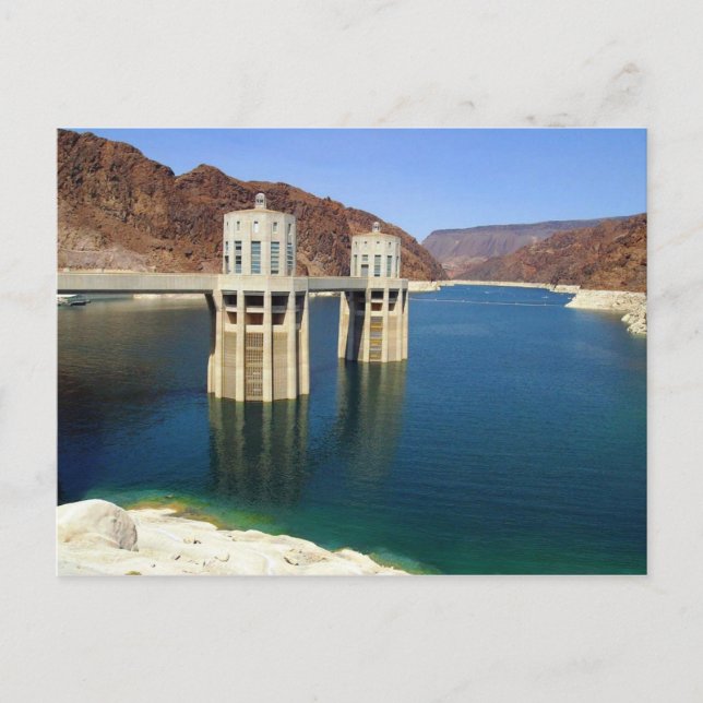 Carte Postale Hoover Dam, Las Vegas Postcard (Devant)