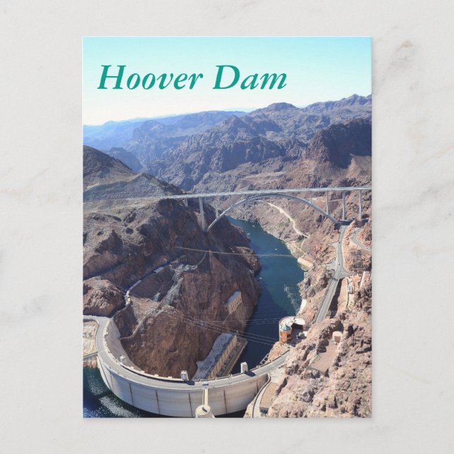 Carte Postale Hoover Dam Post Card (Devant)