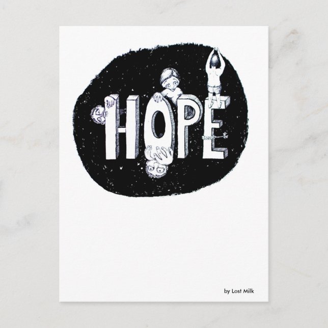 CARTE POSTALE HOPE (Devant)