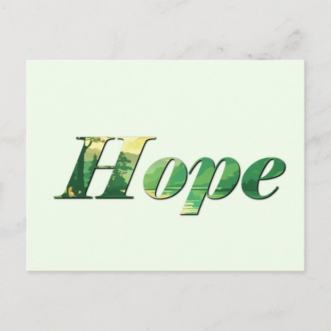 Carte Postale Hope (Devant)