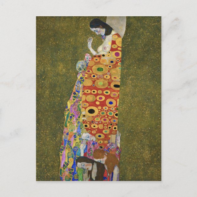 Carte Postale Hope II de Gustav Klimt (1907-1908) (Devant)