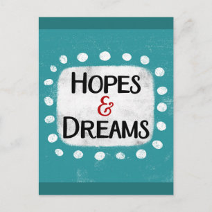 Carte postale Hopes & Dreams