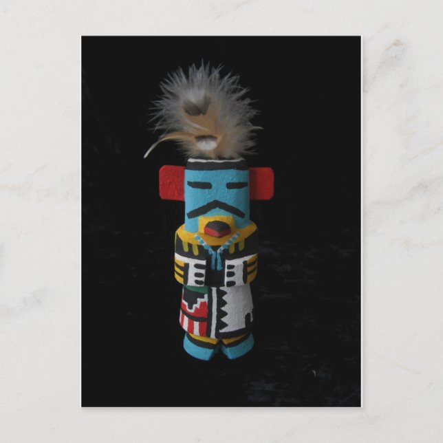CARTE POSTALE HOPI KACHINA EAGLE (Devant)