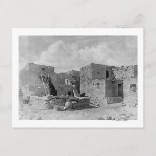 Carte Postale Hopi (Moqui) Indiens Snake Kiva Oraibi Pueblo