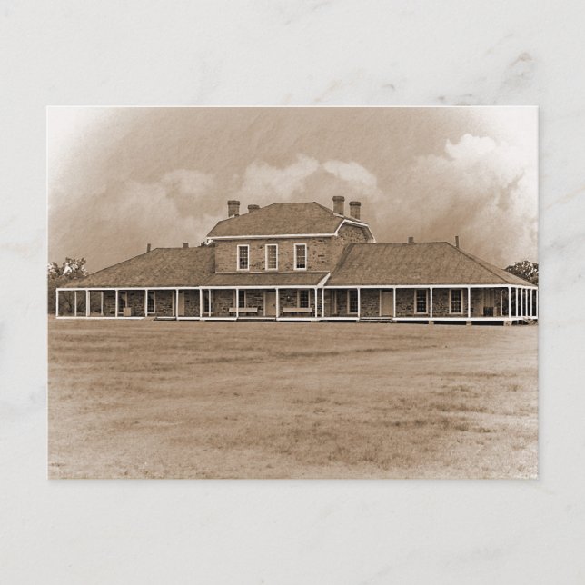 Carte Postale Hôpital à Ft. Richardson Texas (Devant)