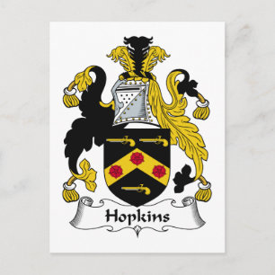 Carte Postale Hopkins Family Crest