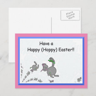 Carte postale Hoppy Easter