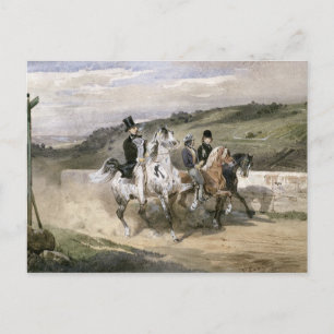 Carte Postale Horace Vernet et ses enfants