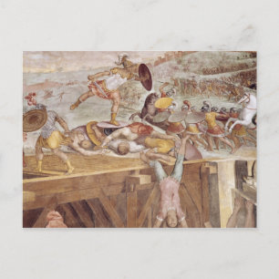 Carte Postale Horatius Cocles sur le pont subblicien