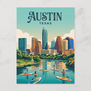 Carte Postale Horizon d'Austin États-Unis