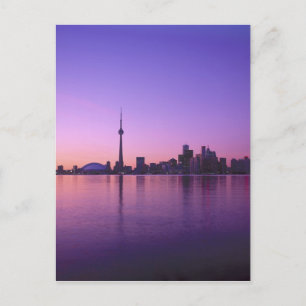 Carte Postale Horizon de Toronto la nuit, Ontario, Canada