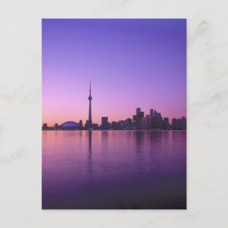 Carte Postale Horizon de Toronto la nuit, Ontario, Canada