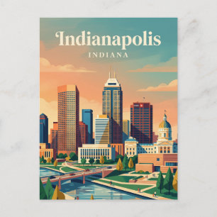Carte Postale Horizon Indiana