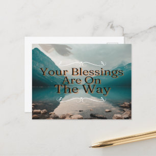 Carte Postale Horizons d'espoir Bénédictions d'en haut