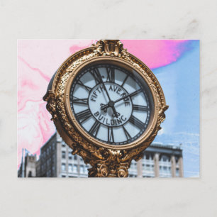 Carte Postale horloge