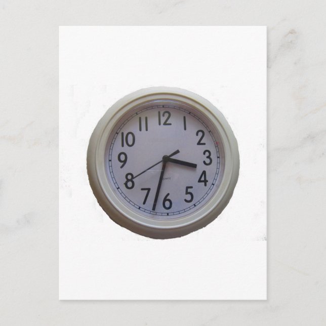 Carte Postale Horloge (Devant)