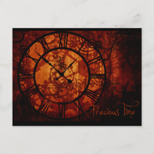 Carte Postale Horloge à vapeur