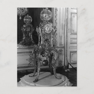 Carte Postale Horloge astronomique vintage Paris Palace Versaill