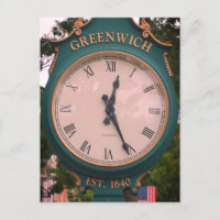Horloge postale de l'avenue Greenwich, Greenwich, 