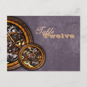 Carte Postale Horlogerie et cuir, table