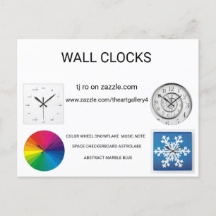 Carte Postale Horloges