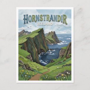 Carte Postale Hornstrandir Ísafjörður Islande
