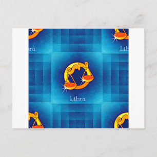 Carte Postale horoscope de libra